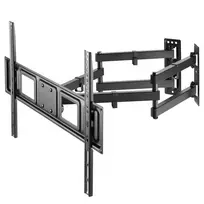 sieninis tv stovas - Sbox PLB-1348-2 Televizoriaus laikiklis 37-63", Juodas (Black) - 6 nuotrauka