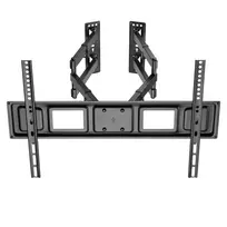 sieninis tv stovas - Sbox PLB-1348-2 Televizoriaus laikiklis 37-63", Juodas (Black) - 8 nuotrauka