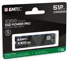 m2 ssd - Emtec X300 Power Pro 512GB M.2 - 2 nuotrauka