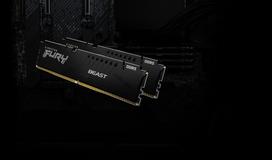 ram ddr5 - Kingston FURY Beast Juodas (Black) 32GB DDR5 6000MHz CL36 DIMM Kit - 4 nuotrauka