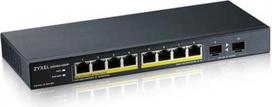 130 - Zyxel GS1100-10HP v2 Juodas (Black) - 4 nuotrauka