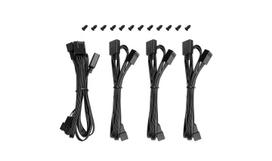 case fans deepcool 120mm - DeepCool FL12R-3IN1 12 cm Juodas (Black) 3 vnt. - 3 nuotrauka