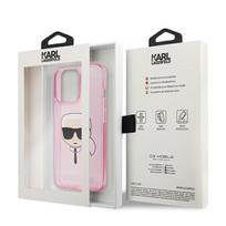telefono deklas karl lagerfeld - Karl Lagerfeld "KLHCP13XKHTUGLP TPU Full Glitter Karl Head Case iPhone 13 Pro Max" - 2 nuotrauka