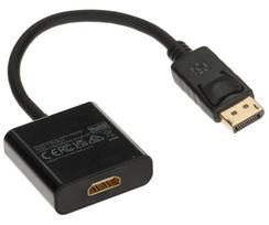 adapteris hdmi to displayport - Unitek Adapter DisplayPort to HDMI Black - 5 nuotrauka