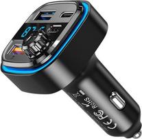 siustuvas - XO FM transmitter + charger BCC08 BT MP3, black - 3 nuotrauka