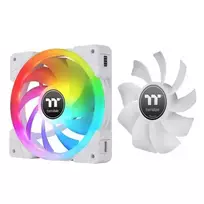 fan case - Thermaltake SWAFAN EX12 RGB 120 mm Baltas (White) Ventiliatorius 3 vnt. - 2 nuotrauka