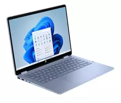 intelius - HP OmniBook 5 Flip 14-fp0004nw, Core i5 120U, 16 GB, 512 GB, 14", 2K, Touch, Dangaus mėlyna (Sky Blue) - 3 nuotrauka