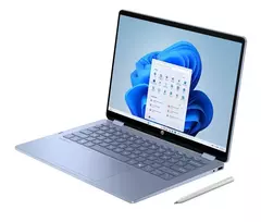 intelius - HP OmniBook 5 Flip 14-fp0004nw, Core i5 120U, 16 GB, 512 GB, 14", 2K, Touch, Dangaus mėlyna (Sky Blue) - 8 nuotrauka