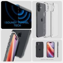 apple iphone 16 clear case - Spigen Ultra Hybrid iPhone 16 crystal clear ACS08197 - 2 nuotrauka