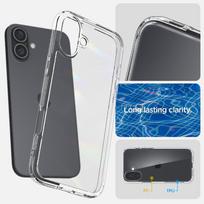 apple iphone 16 clear case - Spigen Ultra Hybrid iPhone 16 crystal clear ACS08197 - 5 nuotrauka