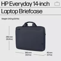 14 hp - HP Everyday 14-inch Laptop Briefcase - 7 nuotrauka