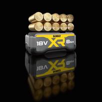 akumuliatorius 8 ah - Akumuliatorius Dewalt DCB1880-XJ, 18 V, li-ion, 8000 mAh - 3 nuotrauka