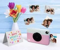 kodak fotoaparatai - Kodak Printomatic Pink (Rožinė) - 3 nuotrauka