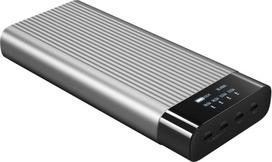 isorine baterija - Hyper HyperJuice 245W USB-C 100Wh Baterijų paketas su OLED ekranu - 4 nuotrauka
