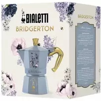 kavinukas - Bialetti Moka Express Bridgerton 3tz Juoda (Black) - 2 nuotrauka