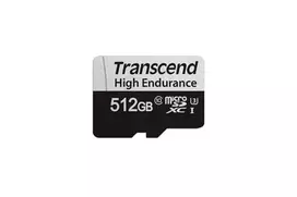 sd 512 card - Transcend USD350V 512GB microSDXC UHS-I Class 10 + SD Adapter - 2 nuotrauka