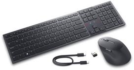 wireless mouse keyboard - KEYBOARD +MOUSE WRL KM900/ENG 580-BBCZ DELL - 2 nuotrauka