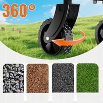 gardena vezimelis - Poland Sulankstomas sodo ir paplūdimio vežimėlis WAGEN Juodas (Black) - 2 nuotrauka