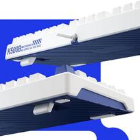 key switches - Machenike K500B-B87, Red Switch - White (Balta) - 4 nuotrauka