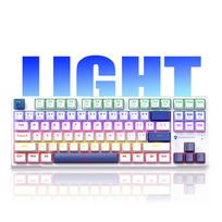 key switches - Machenike K500B-B87, Red Switch - White (Balta) - 5 nuotrauka