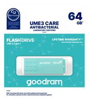 64gb usb 3.0 - Goodram UME3 Care 64GB Turquoise (Turkis) - 2 nuotrauka