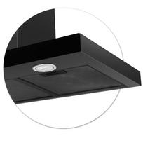 stiklas virtuvei - Berdsen BE-90S 90 cm Juodas (Black) - 11 nuotrauka