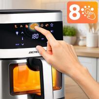 aliejaus gruzdintuve - Berdsen Daeb9 BD-656 9.1L Sidabrinė (Silver) - 13 nuotrauka