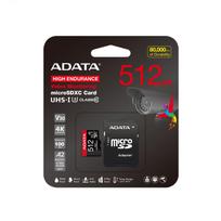 micro sd adapter - ADATA High Endurance 512GB microSDXC UHS-I Class 10 + SD Adapter - 7 nuotrauka
