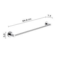 kabyklos chromas - Vonios kabykla Gedy Felce FE21/60 13 CR, 60 cm - 2 nuotrauka