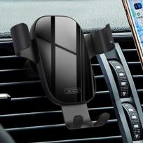 automobilio telefono laikiklis - XO car phone holder Gravity C37, black - 3 nuotrauka