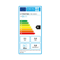 mobilis lt - Trotec PAC 2020 E Wi-Fi Baltas (White) - 5 nuotrauka