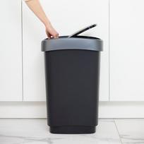 siuksliadeze 25 l - ŠIUKŠLIADĖŽĖ; 25 l; 1754408850; PILKA, JUODA (ROTHO) - 3 nuotrauka