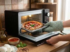 minoms - Esperanza EKO007N Mini Orkaitė 10 l 800 W Juoda - 4 nuotrauka