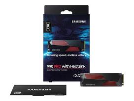 heatsink - SAMSUNG 990 PRO SSD 2TB M.2 NVMe PCIe | MZ-V9P2T0CW - 2 nuotrauka