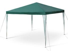 lauko pavesines - Plonos žalia sodo pavėsinė, 3x3m - 8 nuotrauka