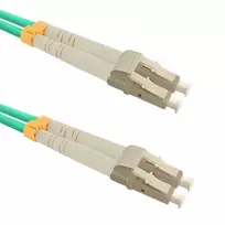sviesolaidinis laidas - Laidas Qoltec Fiber Optic Cable Multimode LC/UPC to LC/UPC 50/125 OM3 1m - 2 nuotrauka