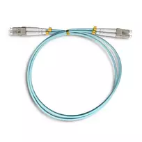sviesolaidinis laidas - Laidas Qoltec Fiber Optic Cable Multimode LC/UPC to LC/UPC 50/125 OM3 1m - 7 nuotrauka