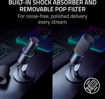 razer seiren v3 - Razer Seiren V3 Pro Juodas (Black) - 2 nuotrauka