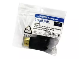 hdmi adapter 90 - LogiLink Adapter angled HDMI to HDMI - 3 nuotrauka