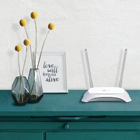 routeris ethernet - TP-Link TL-MR3420 3G/4G, 300 Mbps, 2.4 GHz - 4 nuotrauka