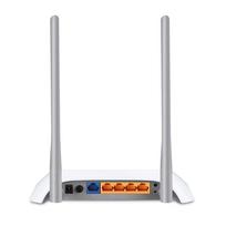 routeris ethernet - TP-Link TL-MR3420 3G/4G, 300 Mbps, 2.4 GHz - 8 nuotrauka