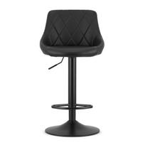 odos kedes baro - Valgomojo kėdė Leobert KAST, juoda (Black) - 3 nuotrauka