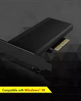 adapter pcie - Raidsonic Icy Box IB-PCI208-HS adapteris, juodas (Black) - 3 nuotrauka