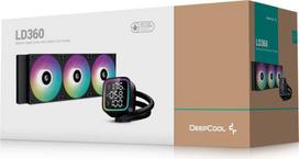 ausintuvai 120 - Deepcool Liquid Cooler LD360 Juodas (Black) - 3 nuotrauka