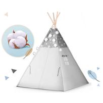 teepee palapine - Vigvamas - palapinė su priedais Nukido, pilkas - 15 nuotrauka