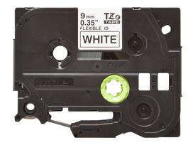 spausdintuvas balta - Brother | TZe-FX221 Flexible ID Laminated Tape | Black on White | TZe | 8 m | 0.9 cm | TZEFX221 - 4 nuotrauka