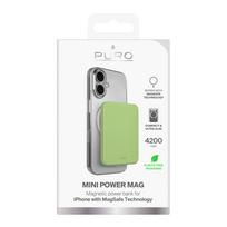 magsafe power bank usb c - Puro 4200mAh Ultra-Thin MagSafe USB-C Compatible Power Bank - Green - 2 nuotrauka