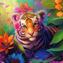 delione 3 - Ravensburger Children of the Jungle, 3 x 49 det. - 2 nuotrauka