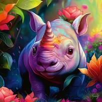delione 3 - Ravensburger Children of the Jungle, 3 x 49 det. - 4 nuotrauka