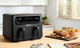 air fryer karsto oro gruzdintuve - Cuisinart AFD10OBLE Juoda (Black) - 2 nuotrauka